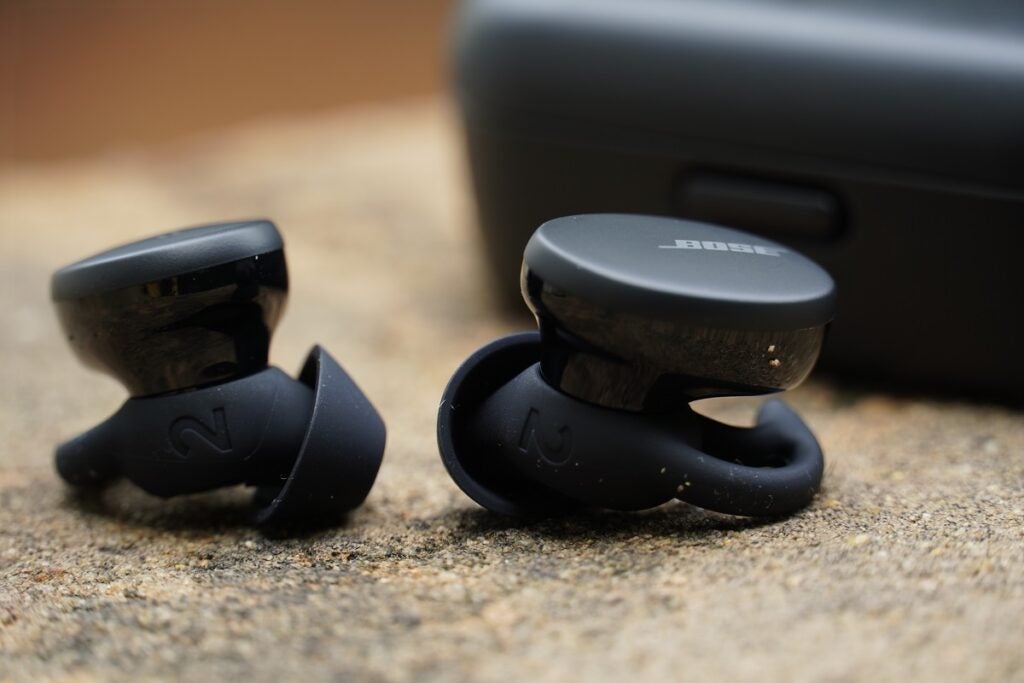 Bose Sports Earbuds close up