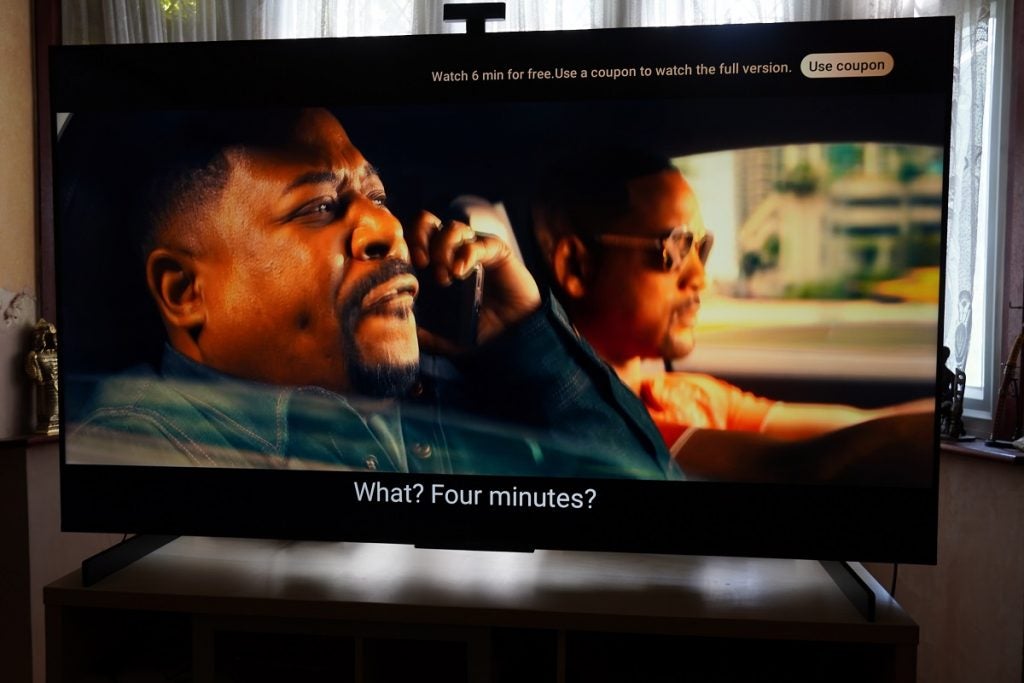 preview of Bad Boys For Life on Huawei Vision S video store