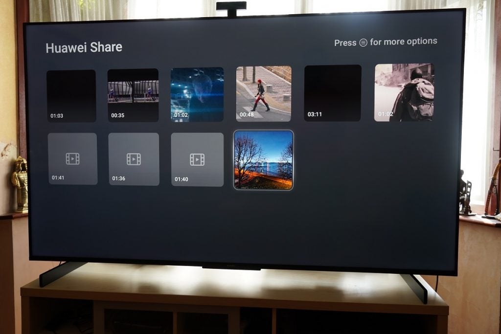 Huawei Share on Huawei Vision S TV