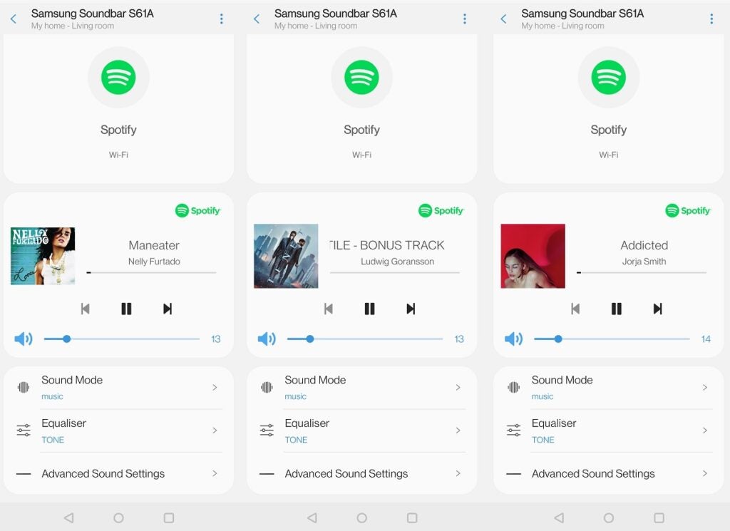 Samsung HW-S61A SmartThings dengan Spotify Connect