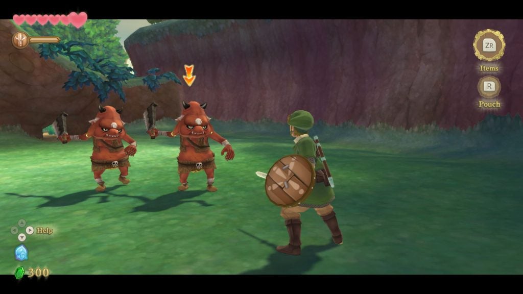 The Legend of Zelda: Skyward Sword HD combat