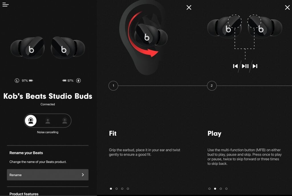 Beats Studio Buds Android app