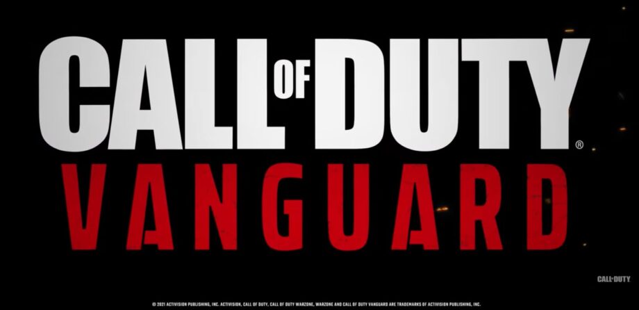 Call of Duty Vanguard name and logo