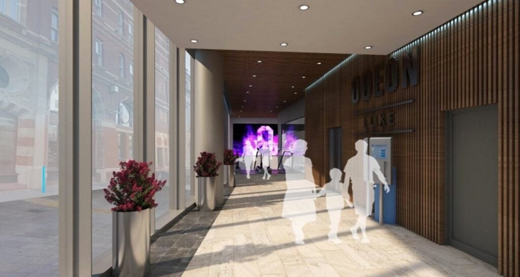 ODEON Luxe West End artist impression