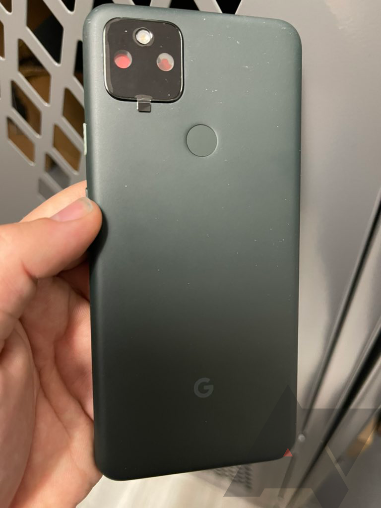Pixel 5a back and camera