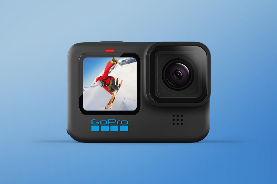 Hero image for the GoPro Hero 10 Black action camera
