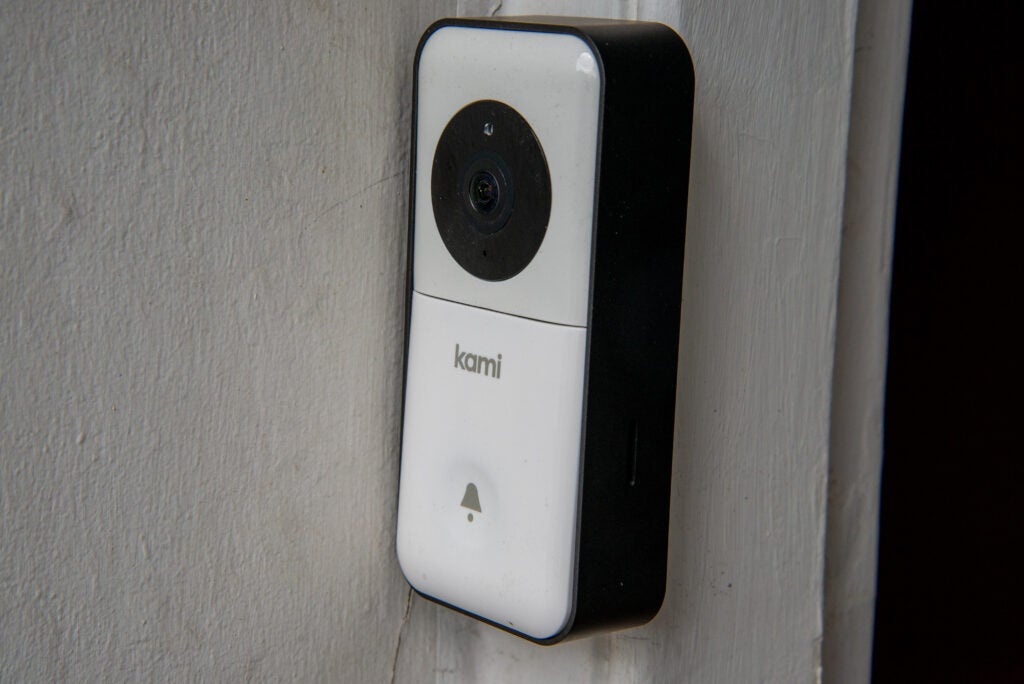 Kami Doorbell Camera installed