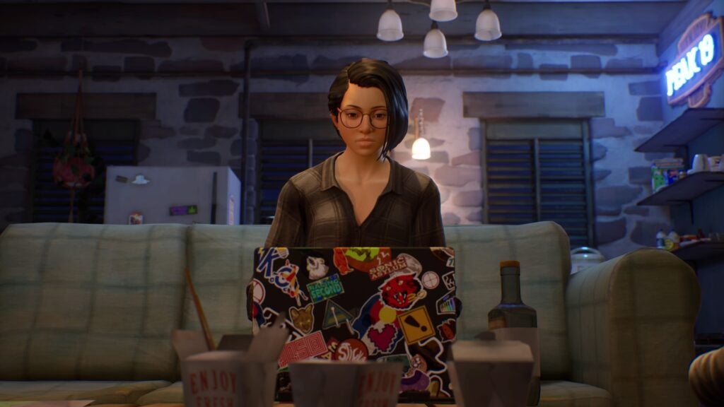 Alex Chen investigating Tyhpon in Life is Strange