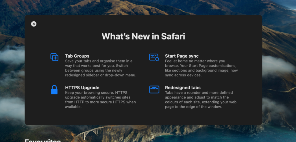 Safari 15 What's new
