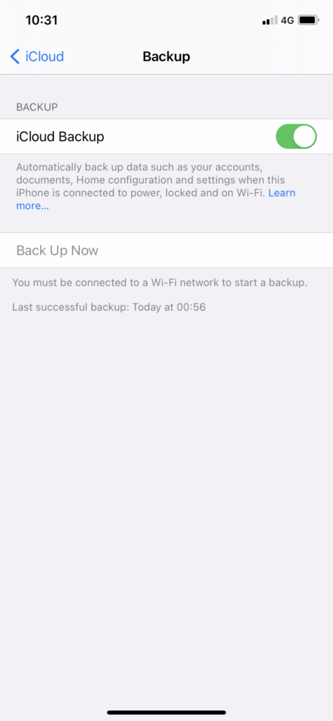 how to backup your Apple Watch 3