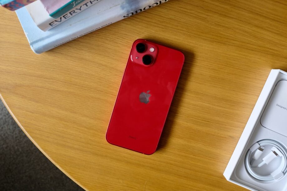 iphone 13 back in the red colour