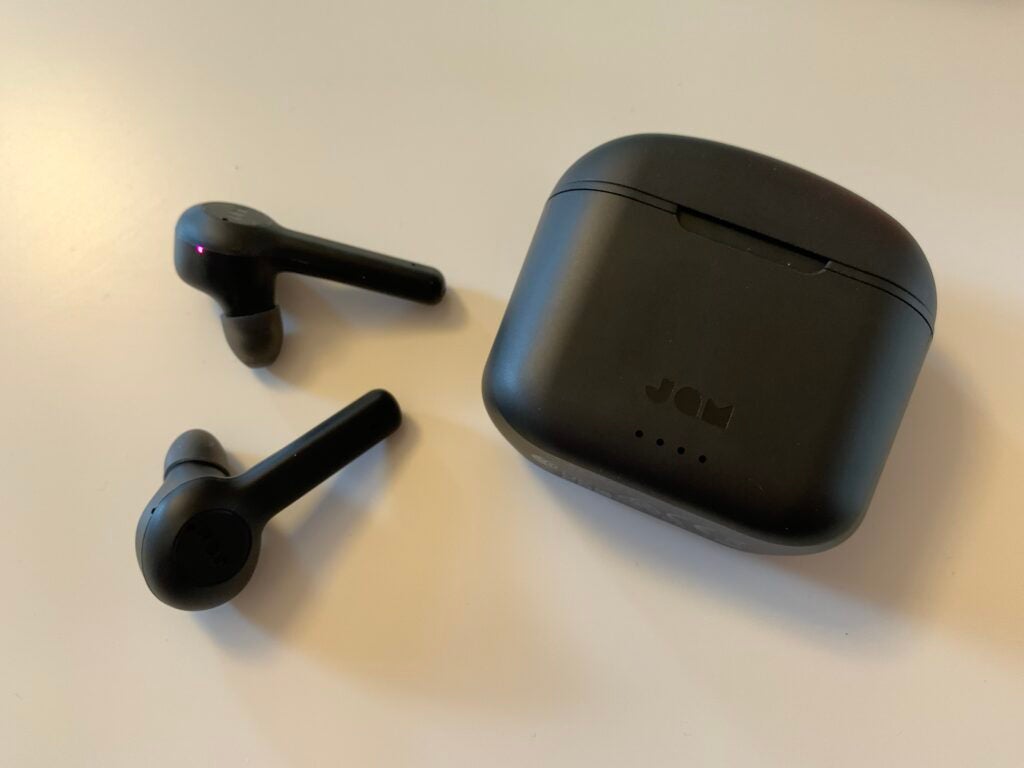 Jam True Wireless ANC earbuds and case