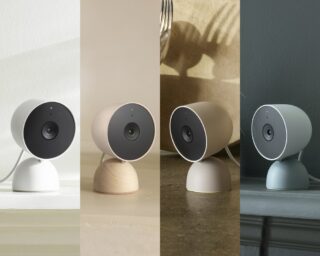 Nest Cam Wired colour options