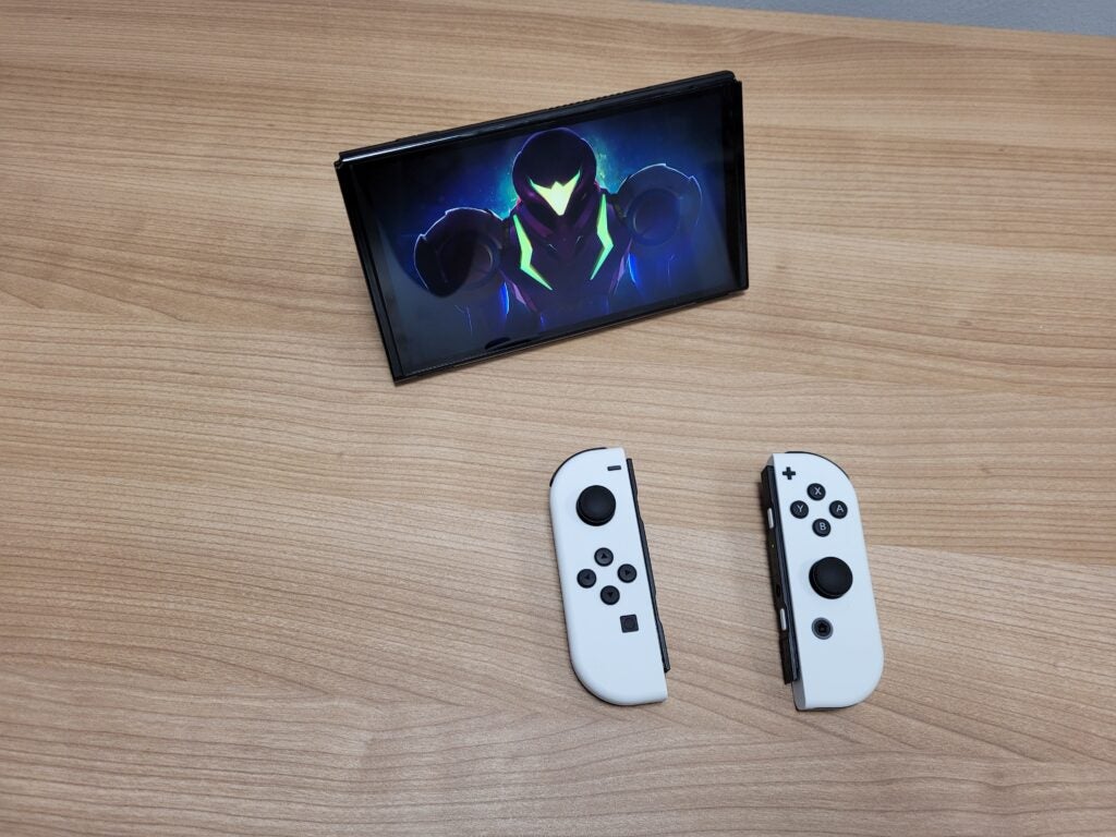 Nintendo Switch OLED table-top mode