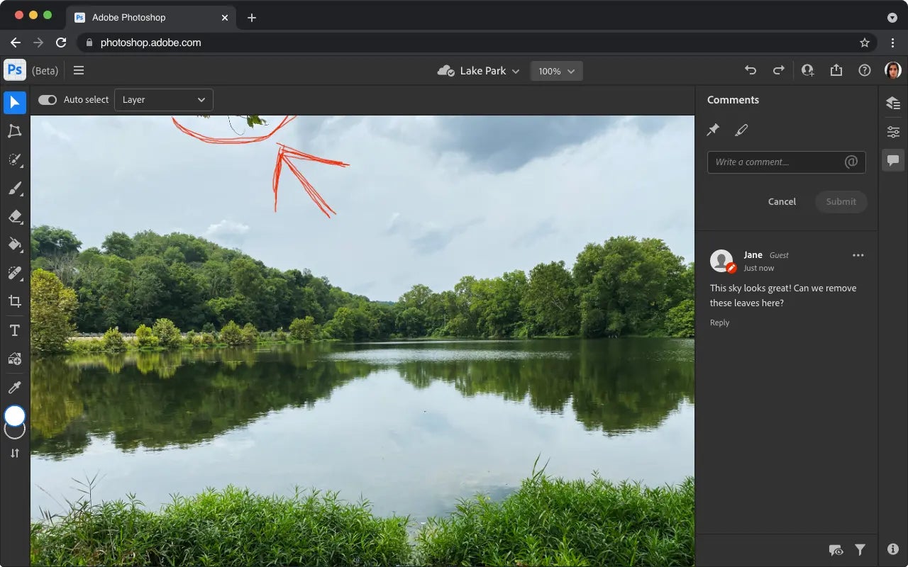 Photoshop finally comes to web browsers