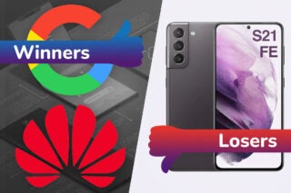 Winners and Losers Pixel fold S21 FE