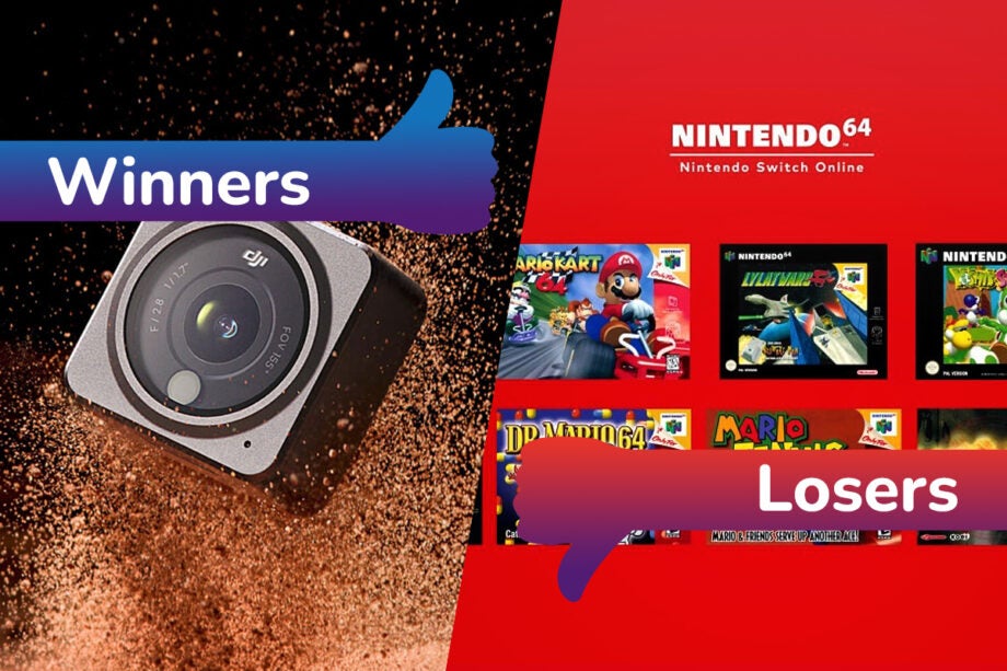 Winners and Losers DJI and Nintendo 64