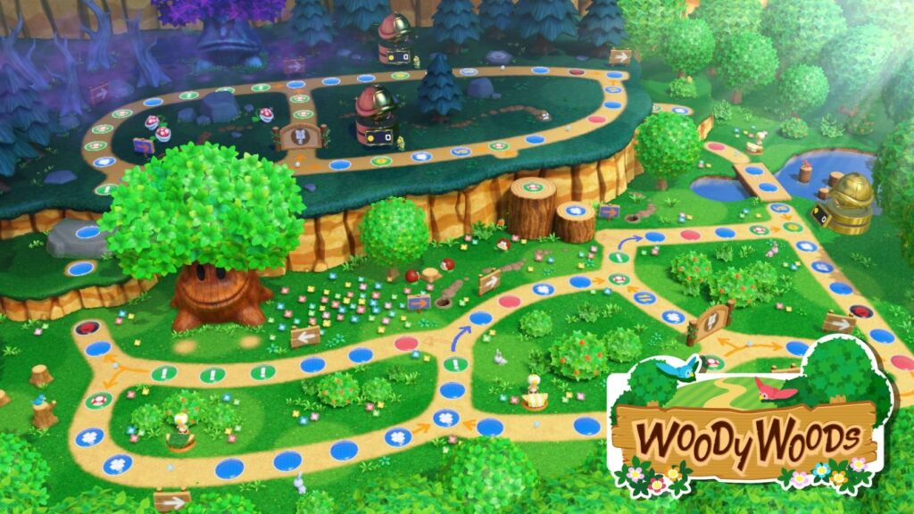 Woody Woods board