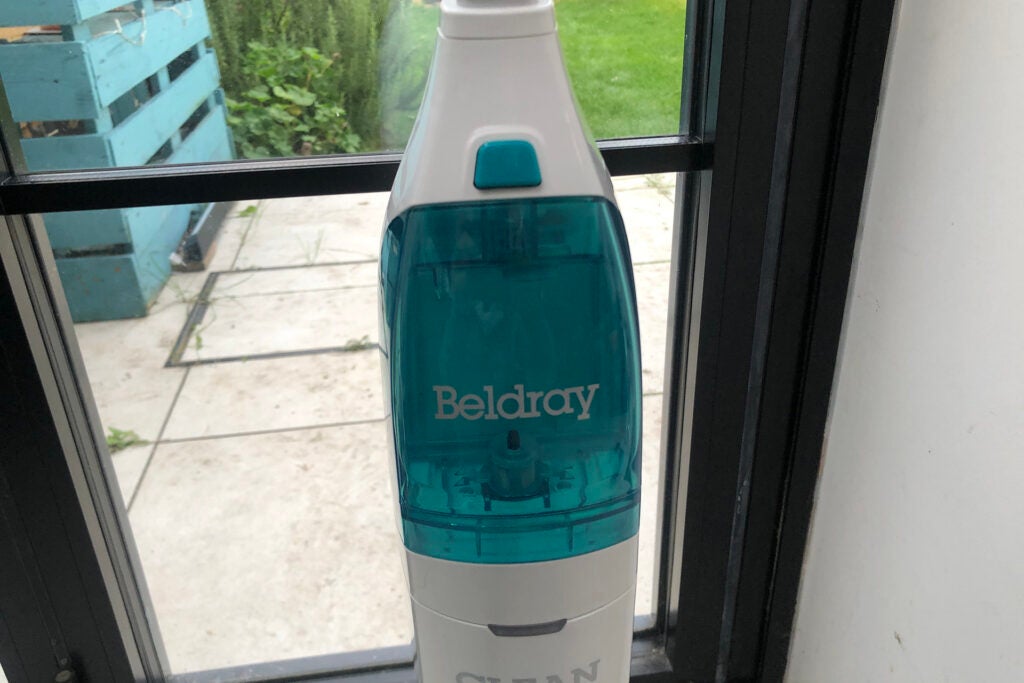 Beldray Clean & Dry detergent tank