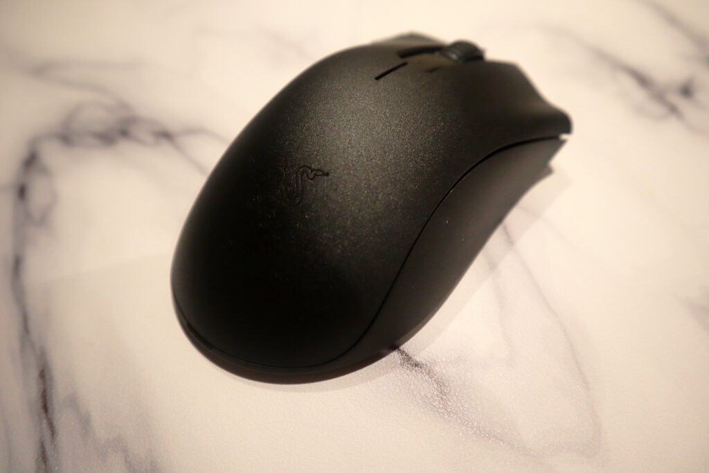 Rear of mouse