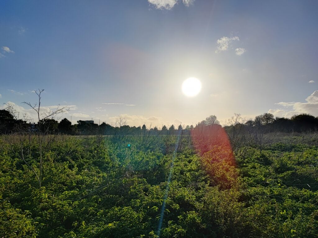 Sunset landscape photo taken with Xiaomi 11T Pro.