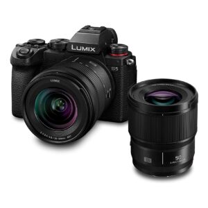 Get the Panasonic Lumix S5 and two lenses for just £1,599.99