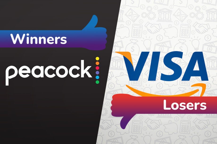 Winners and Losers: Amazon Visa and Peackock