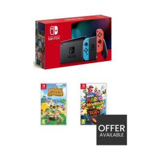 Get Nintendo Switch and Two Games for £ 289.97