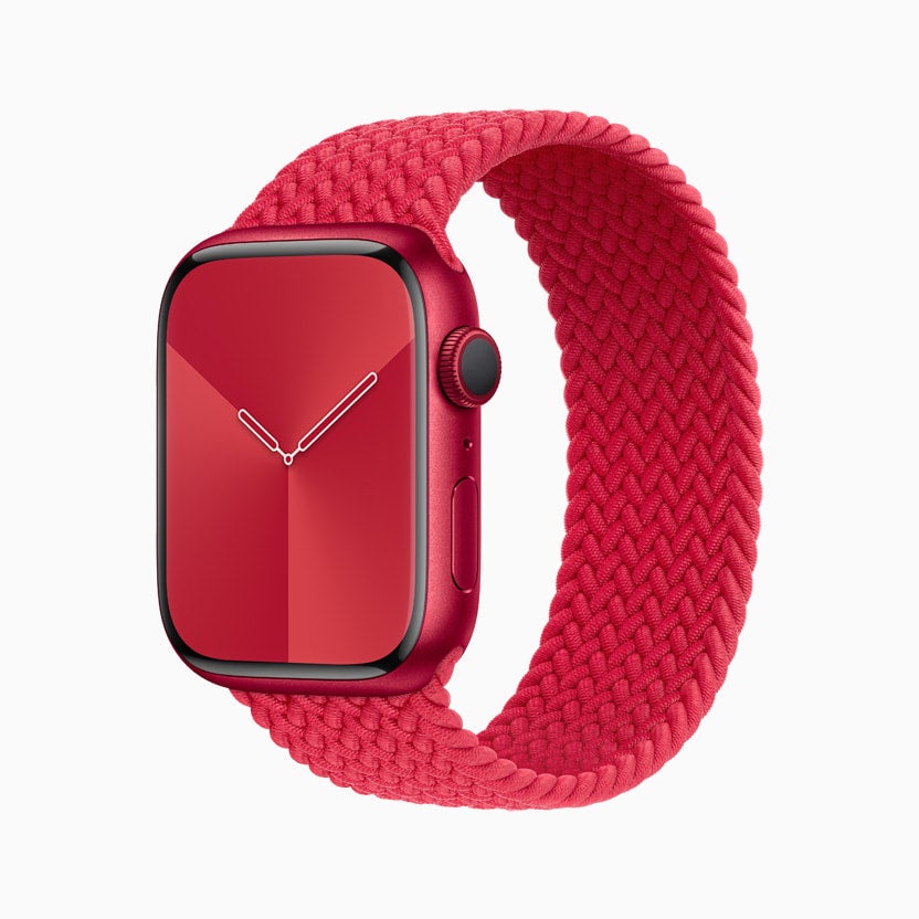 Apple Watch face PRODUCT RED