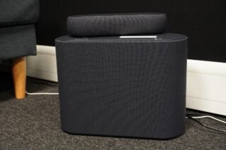 LG Eclair QP5 and subwoofer