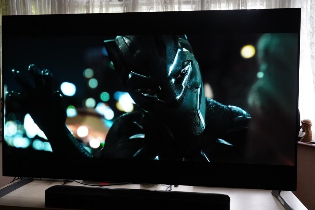 Black Panther in Dolby Vision IQ on LG G1