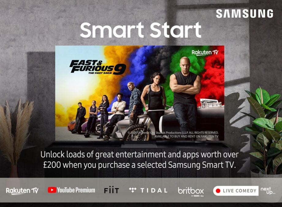Samsung Smart Start Next Up promo