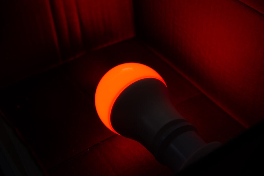 WiZ Smart Lighting colour bulb orange