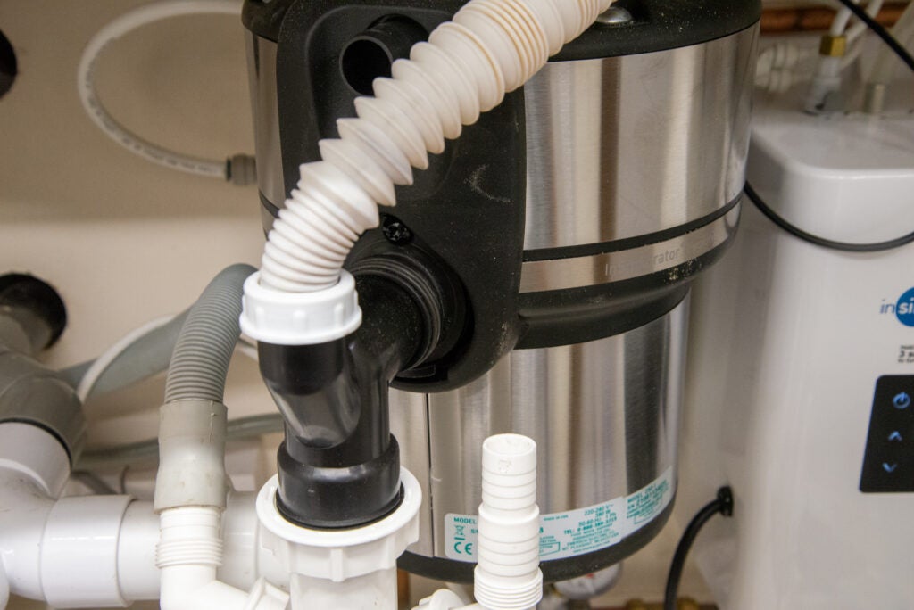 InSinkErator Evolution 250 Premium Food Waste Disposal plumbing