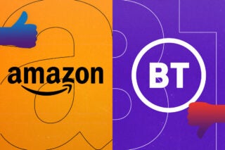 Winners and losers Amazon and BT