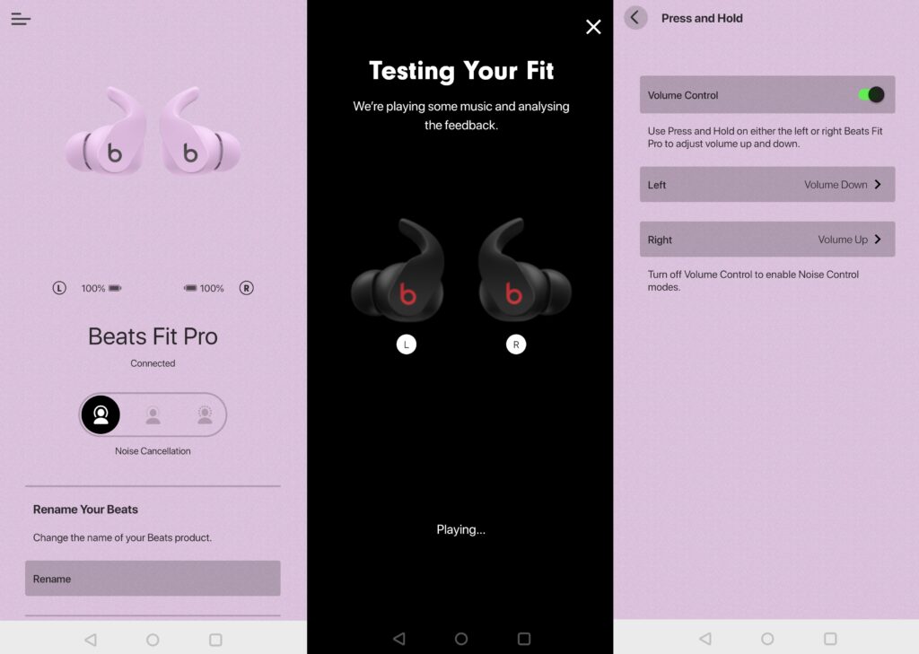 Beats Fit Pro android app