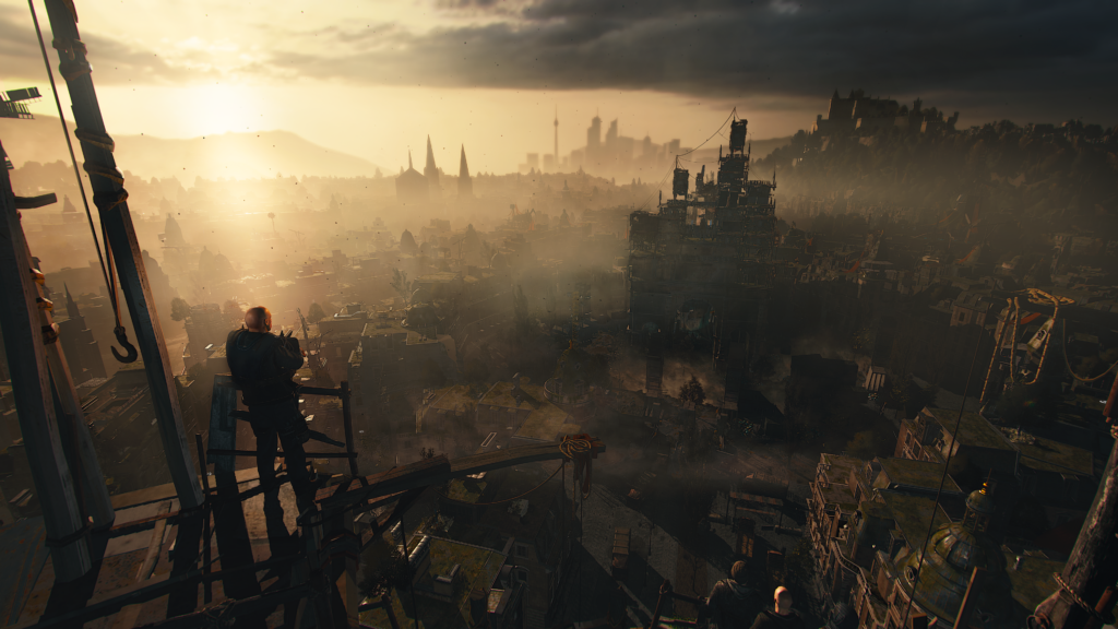 View of the city in Dying Light 2