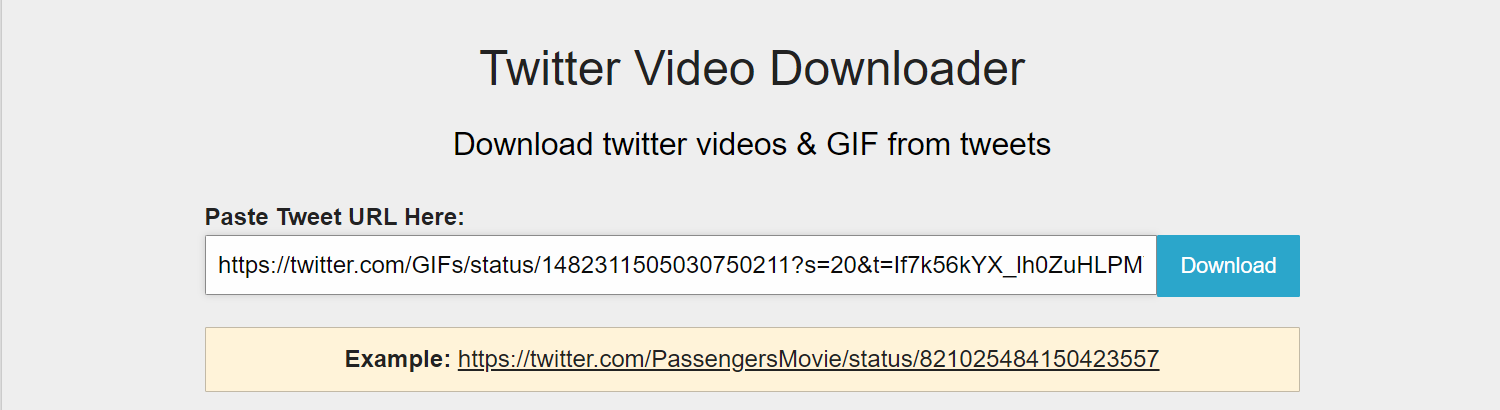 How to save GIFs from Twitter