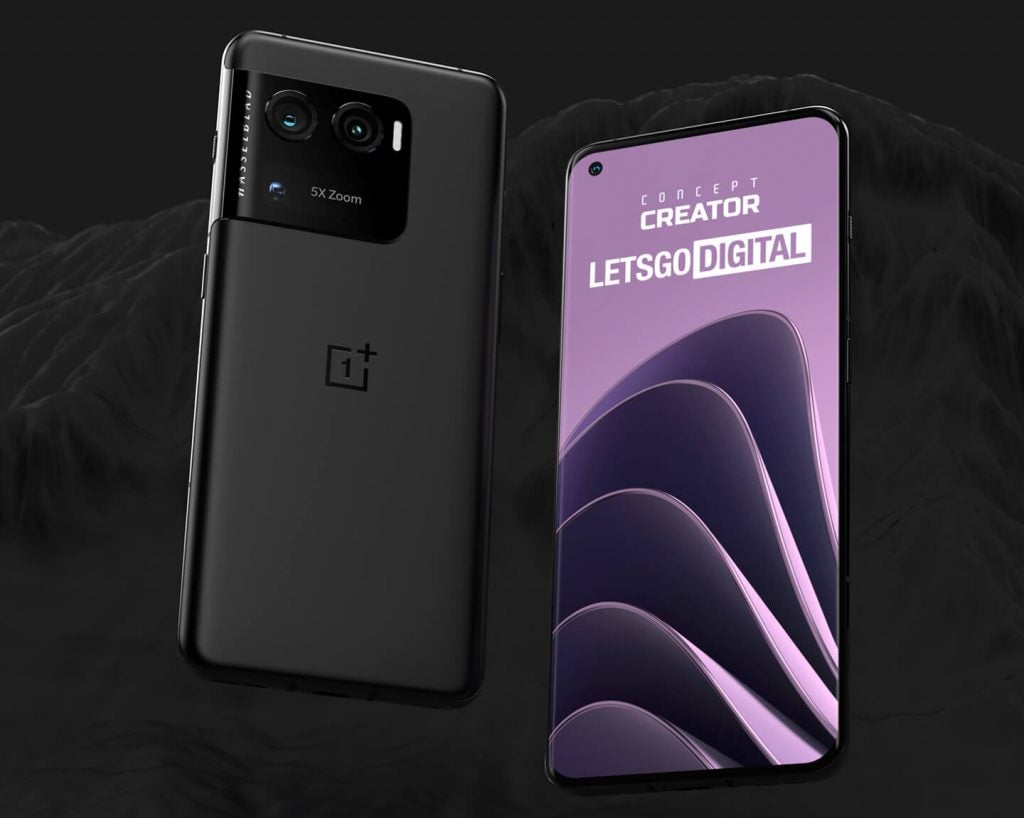 OnePlus 10 Ultra LetsGoDigital and Concept Creator front and back