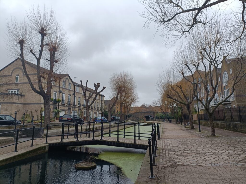 Image taken by the OnePlus Nord CE 2 5G main camera, showing a canal
