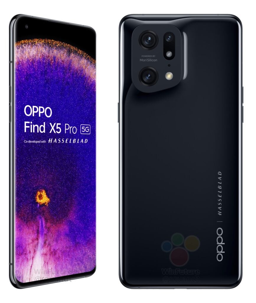 Oppo Find X5 Pro two models