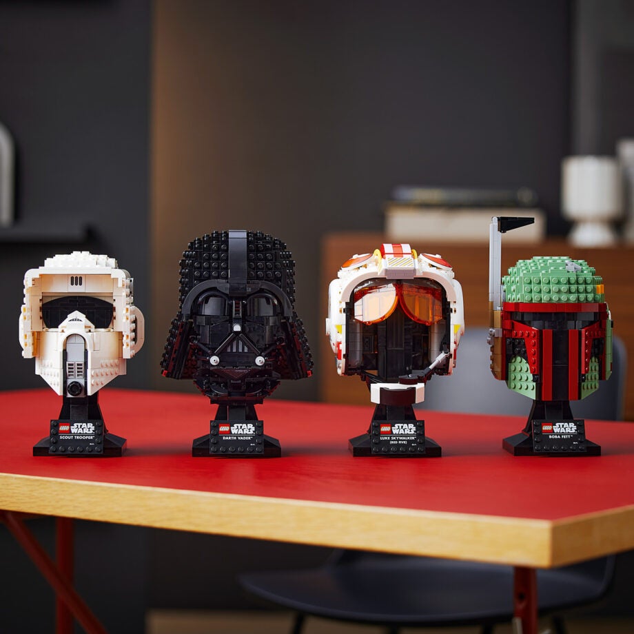 Star Wars Lego New Three Helmets Collection