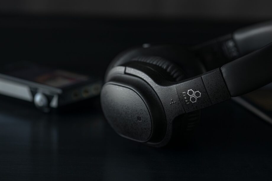 final UX3000 ANC headphones picture against black background