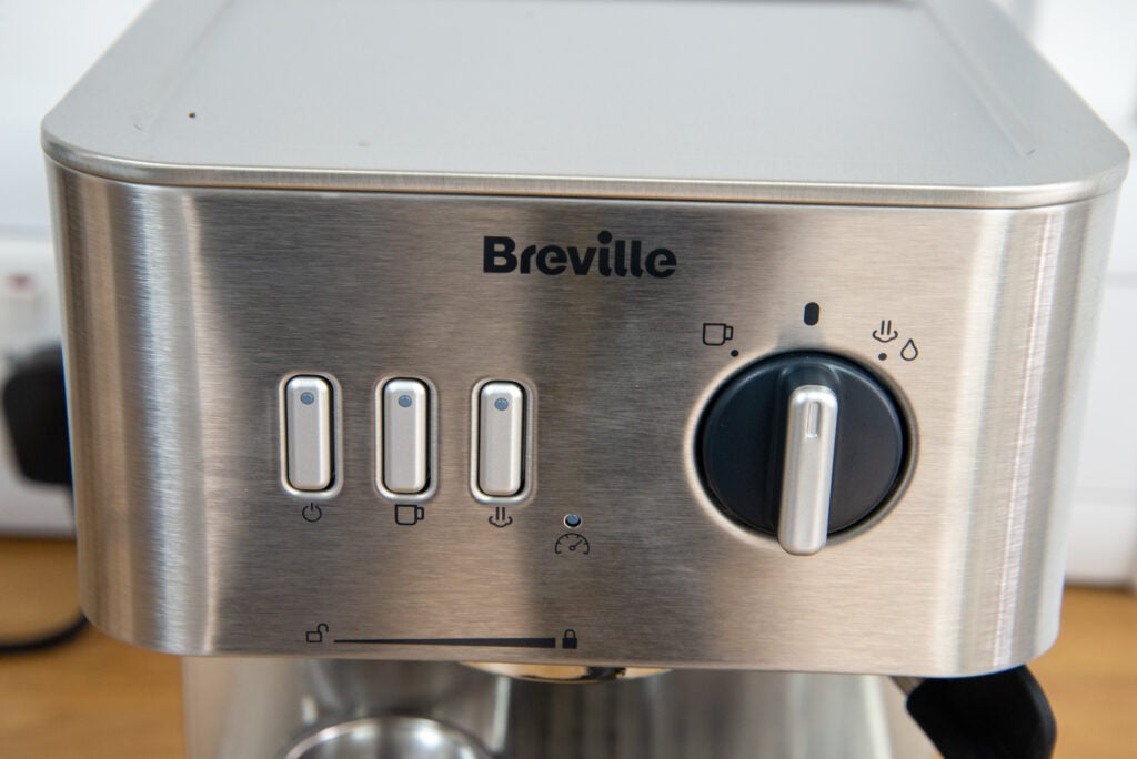 Breville Bijou Espresso Machine VCF149 controls