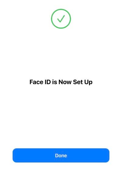Face ID mit Maske Schritt 11