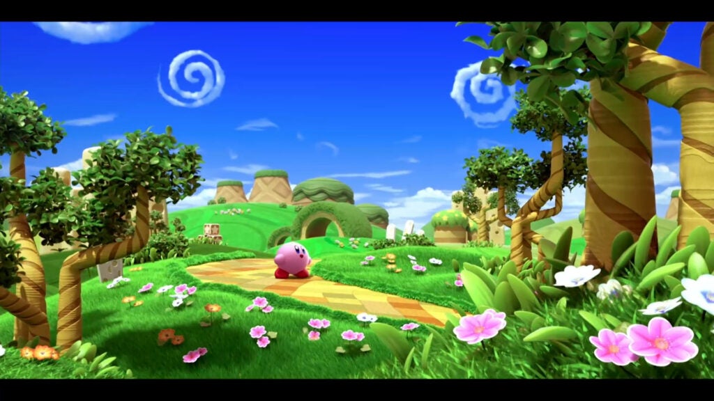 Kirby and the Forgotten Kingdom graphics look amazing