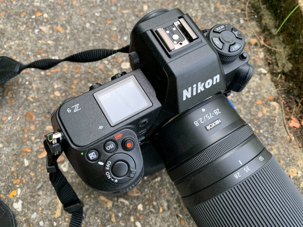 Nikon Z9 top front