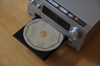 Panasonic SC-PMX802 CD tray open