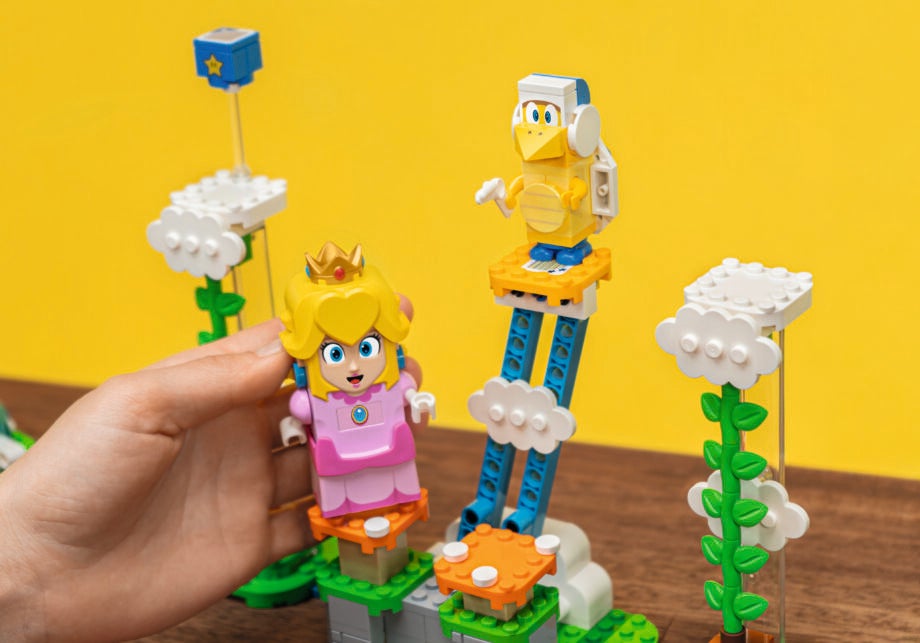 Princess Peach Mario Lego set
