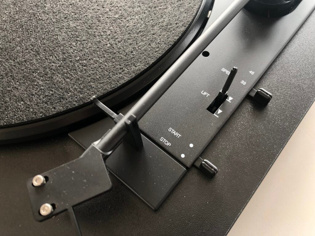 Pro-Ject A1 manual speed change